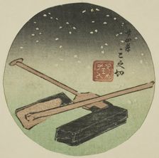 Twenty-four Paragons of Filial Piety (Nijushiko), section of a sheet from the series "A Ha..., 1854. Creator: Utagawa Kuniyoshi