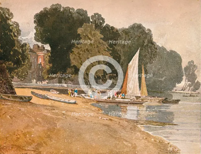 'Twickenham', c1808. Artist: John Sell Cotman.