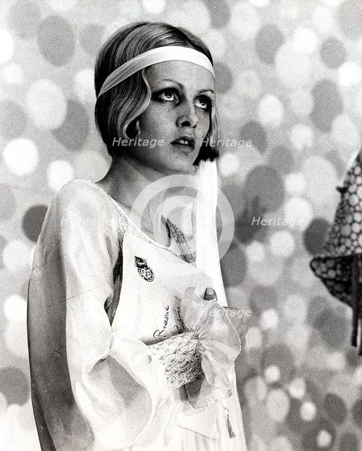 Twiggy Lawson (1949- ), British model, actress and singer, 1971. Creator: Unknown.
