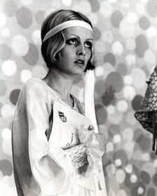 Twiggy Lawson (1949- ), British model, actress and singer, 1971