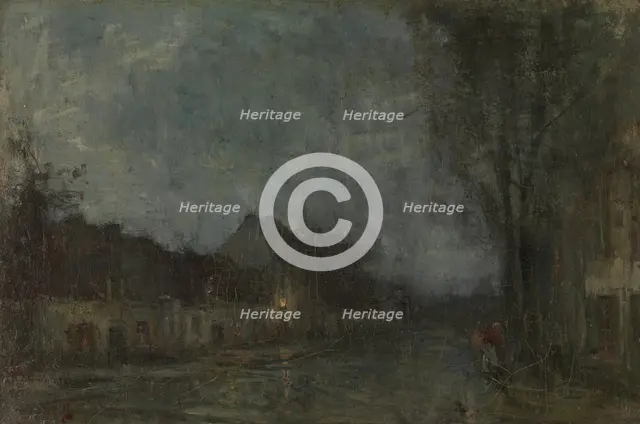 Twilight, c1870-1890s. Creator: Guillaume Vogels.