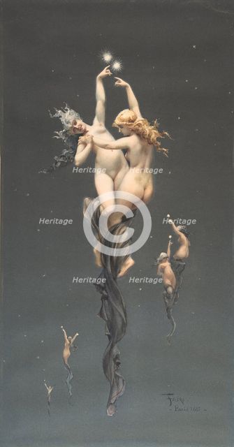 Twin Stars, 1851-96. Creator: Luis Ricardo Falero.