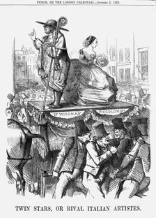 Twin Stars, or Rival Italian Artistes 1858