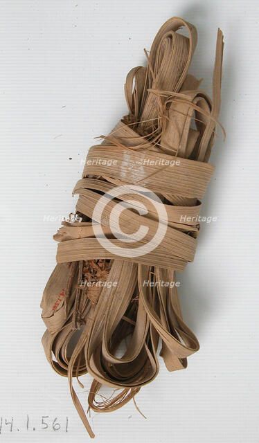 Twist of a Palm Leaf, Coptic, 580-640. Creator: Unknown.