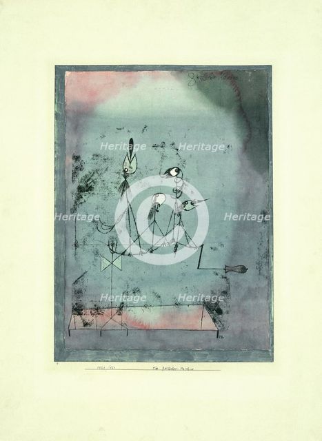 Twittering Machine. Artist: Klee, Paul (1879-1940)