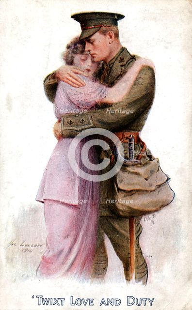 'Twixt Love and Duty', 1914. Artist: Unknown