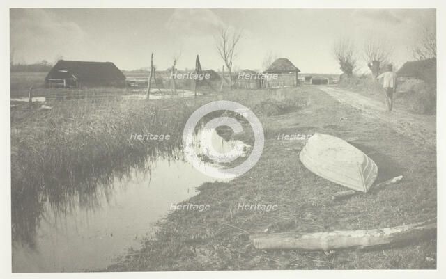 'Twixt Land and Water, 1886. Creator: Peter Henry Emerson.