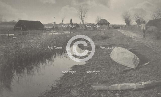 'Twixt Land and Water, 1886. Creators: Dr Peter Henry Emerson, Thomas Frederick Goodall.