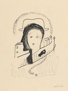 Two, 1930. Creator: Mikulas Galanda