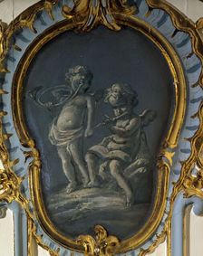 Two musicians, between 1735 and 1745. Creator: Unknown