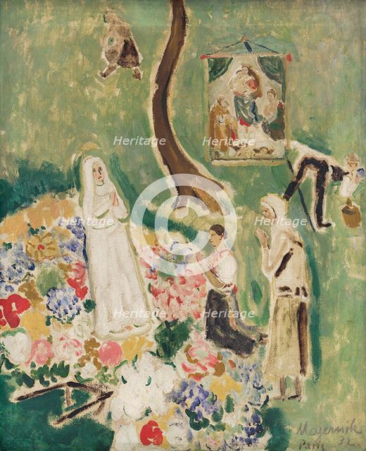 Two Madonnas, 1932. Creator: Cyprian Majernik.