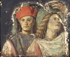 Two male heads