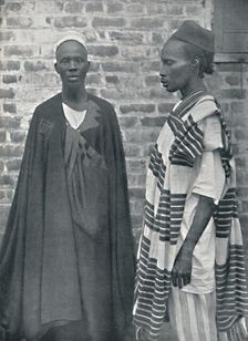 Two Mandingos from north-western Liberia, 1912. Artist: Harry Johnston