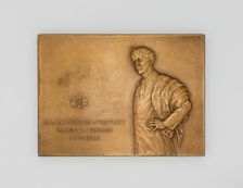 Two Medals Commemorating James McNeill Whistler, 1890/1908. Creator: Victor David Brenner