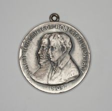 Two Medals Commemorating the Hudson-Fulton Celebration New York, 1909. Creator: Unknown