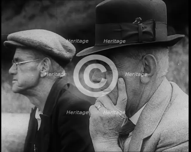 Two Men, 1940. Creator: British Pathe Ltd.
