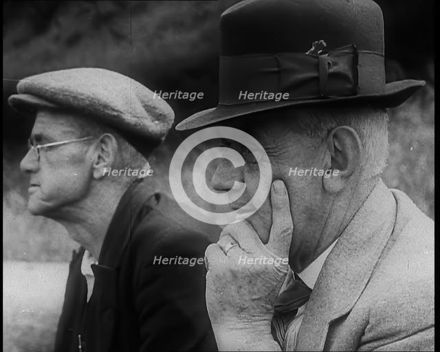 Two Men, 1940. Creator: British Pathe Ltd.