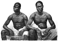 Two men from Assinie Guinea, c1860-1920.Artist: Jean Andre Rixens