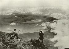 Two Miles Above the Clouds 1910. Creator: Herbert Ponting