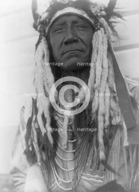 Two Moons-Cheyenne, c1910. Creator: Edward Sheriff Curtis.