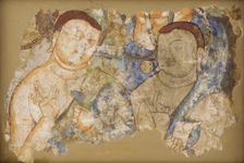 Two Monks Conversing, 4th-6th century. Creator: Unknown