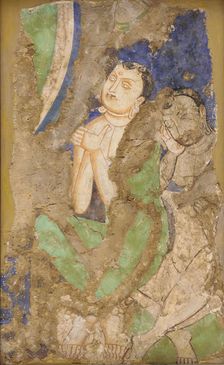 Two Monks, from Cave 224, 4th-6th century. Creator: Unknown