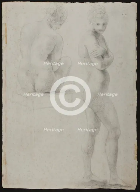 Two nudes, ca 1802-1805.