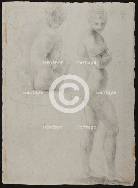 Two nudes, ca 1802-1805.