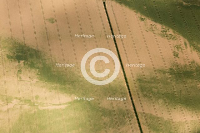 Two Neolithic cursus monuments near Clifton Reynes, Milton Keynes, 2018. Creator: Historic England Staff Photographer.