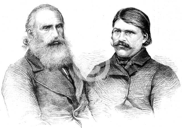 Two Nestorians at the Strangers’ Home for Asiatics, Limehouse, 1862. Creator: Unknown.
