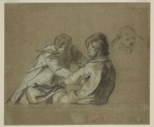 Two Oarsmen, between 1777 and 1778. Creator: John Singleton Copley
