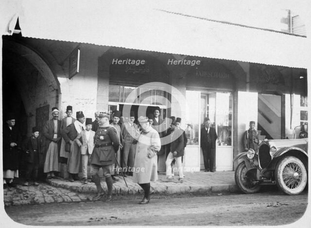 Two officers of the French Foreign Legion, Syria, 20th century. Artist: Unknown