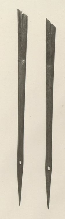 Two Awls, Germany, East, late 16th century. Creator: Unknown
