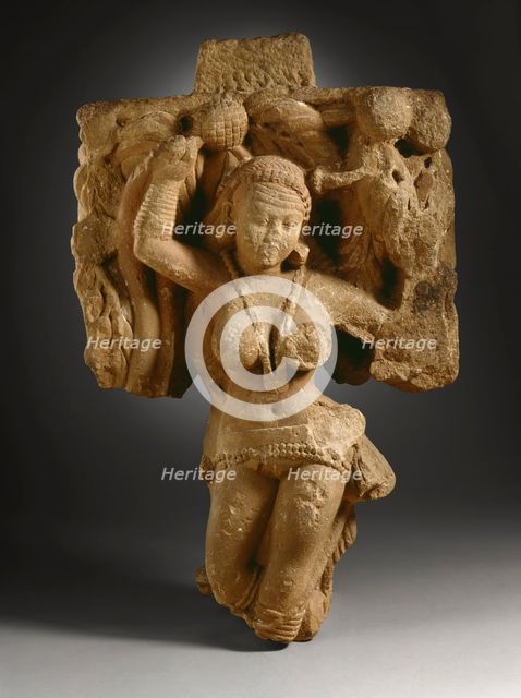 Two Addorsed Tree Dryads, 50 B.C.-A.D. 25.  Creator: Unknown.