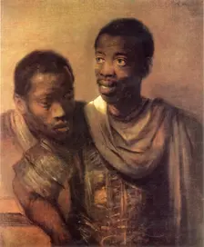 Two African Men, 1661, (1967). Creator: Rembrandt Harmensz van Rijn