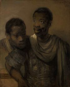 Two African men, 1661. Creator: Rembrandt van Rhijn (1606-1669)