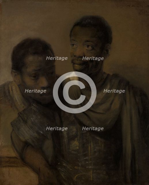 Two African Men, c1661. Creator: Rembrandt Harmensz van Rijn.