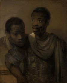 Two African Men, c1661. Creator: Rembrandt Harmensz van Rijn