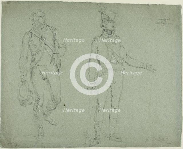 Two American Officers, n.d. Creator: John Singleton Copley.