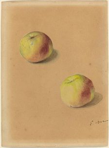 Two Apples, 1880. Creator: Edouard Manet