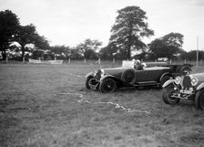 Two Bugatti Type 44s taking part in the Bugatti Owners Club gymkhana, 5 July 1931. Artist: Bill Brunell