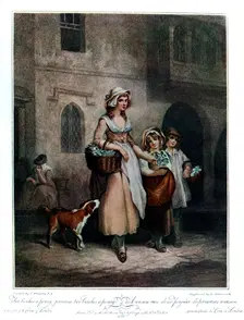 Two Bunches a Penny Primroses, Two Bunches a Penny 1793, (1910). Artist: Luigi Schiavonetti