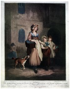 Two Bunches a Penny, Primroses, Two Bunches a Penny 1793, (1929). Artist: Luigi Schiavonetti