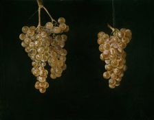 Two Bunches of Grapes with a Fly, 1630-1644. Creator: Miguel de Pret