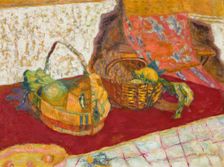 Two baskets of fruit, c1935. Creator: Bonnard, Pierre (1867-1947)