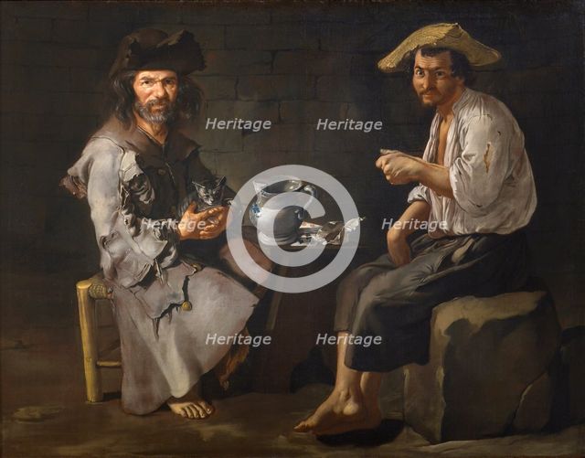 Two beggars, ca 1730. Creator: Ceruti, Giacomo Antonio (1698-1767).