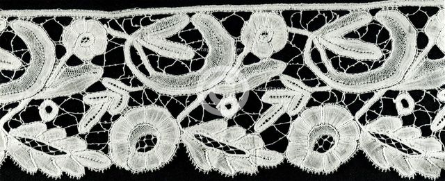 Two Border Fragments, Belgium, 1880s/90s. Creator: Unknown.