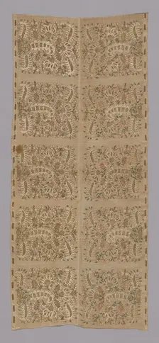 Two Borders Joined, Turkey, 19th century. Creator: Unknown