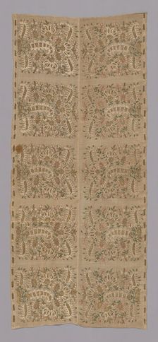 Two Borders Joined, Turkey, 19th century. Creator: Unknown