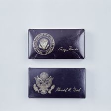 Two boxes of US Presidential golf balls, c1974-c1993. Creator: Unknown